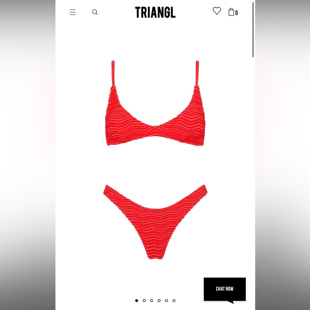 Triangl swimsuit!! Includes top, bottom, and bag NWT!! MAIA print SOLD TOGETHER